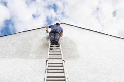 Peinture extérieure aux Forges — façades et ravalement